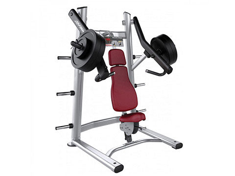 Factory photo of a Refurbished Life Fitness Signature Plate Loaded Decline Press
