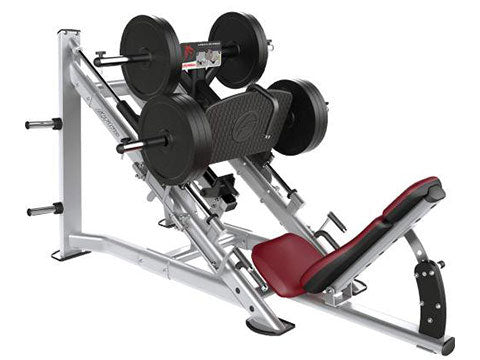 Factory photo of a Refurbished Life Fitness Signature Plate Loaded Linear Leg Press