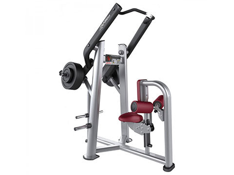 Factory photo of a Refurbished Life Fitness Signature Plate Loaded Pulldown