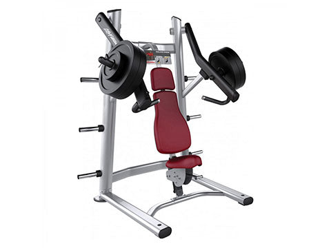 Factory photo of a Used Life Fitness Signature Plate Loaded Shoulder Press