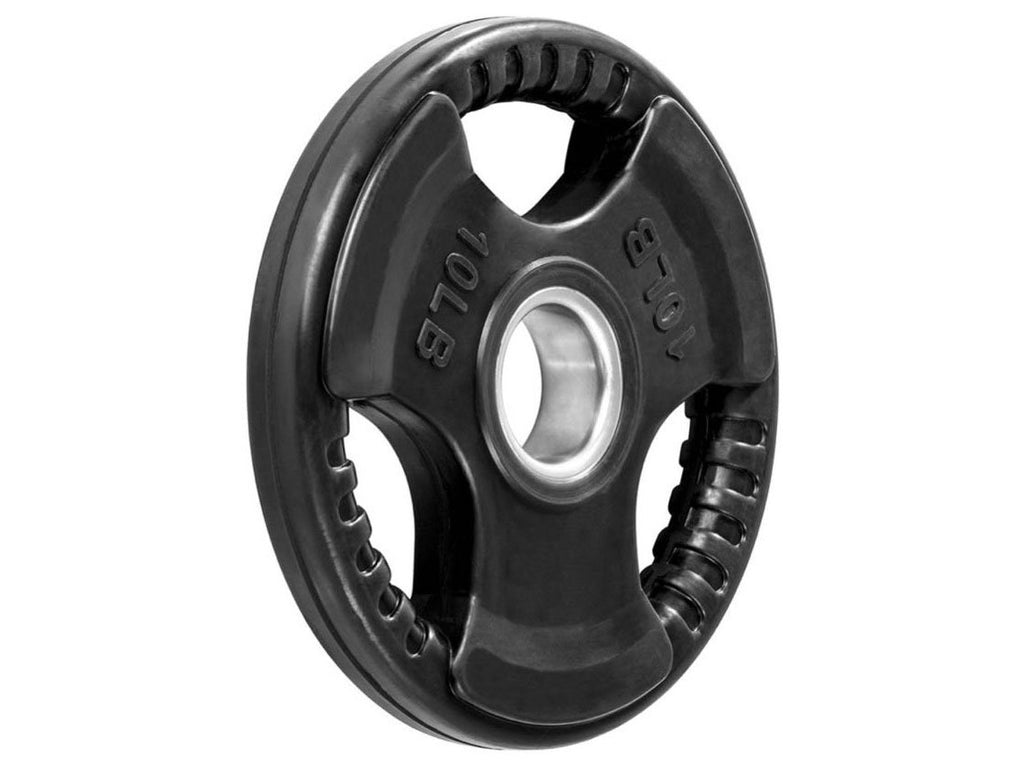 M-Fitness 10 Lb Textured Rubber Olympic Grip Plate