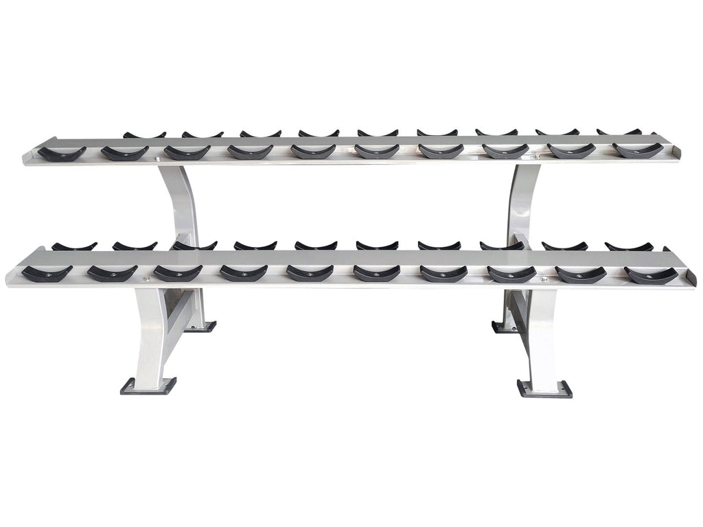 M-Fitness 2-Tier 10 Pair Dumbbell Rack