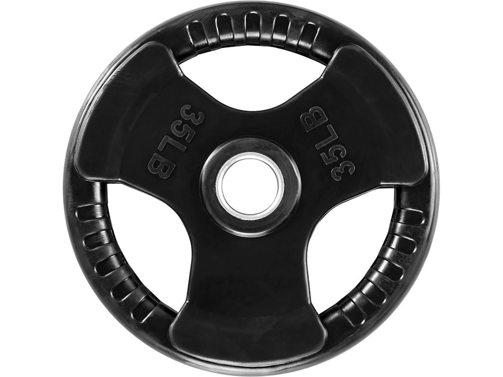 M-Fitness 35 Lb Textured Rubber Olympic Grip Plate 