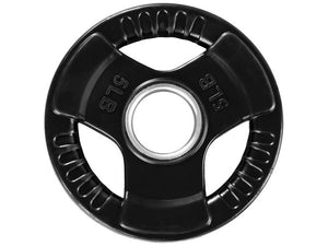 M-Fitness 5 Lb Textured Rubber Olympic Grip Plate