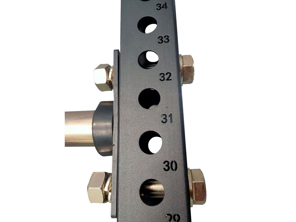 M-Fitness XL Half Rack - Closeup