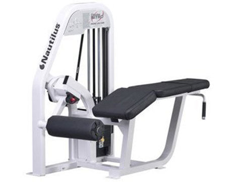 Factory photo of a Refurbished Nautilus Nitro Prone Leg Curl