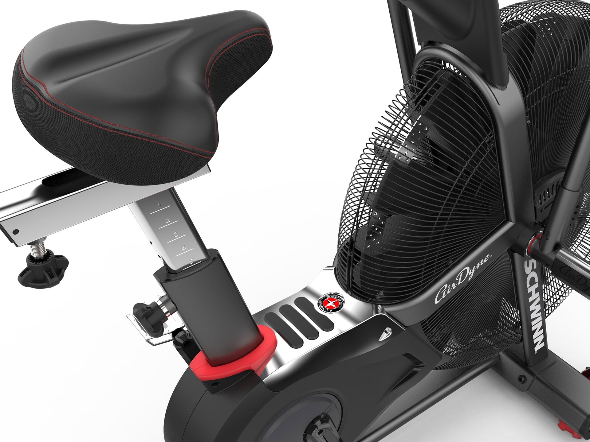 New Schwinn Airdyne AD7 Upright Exercise Bike Factory Warranty