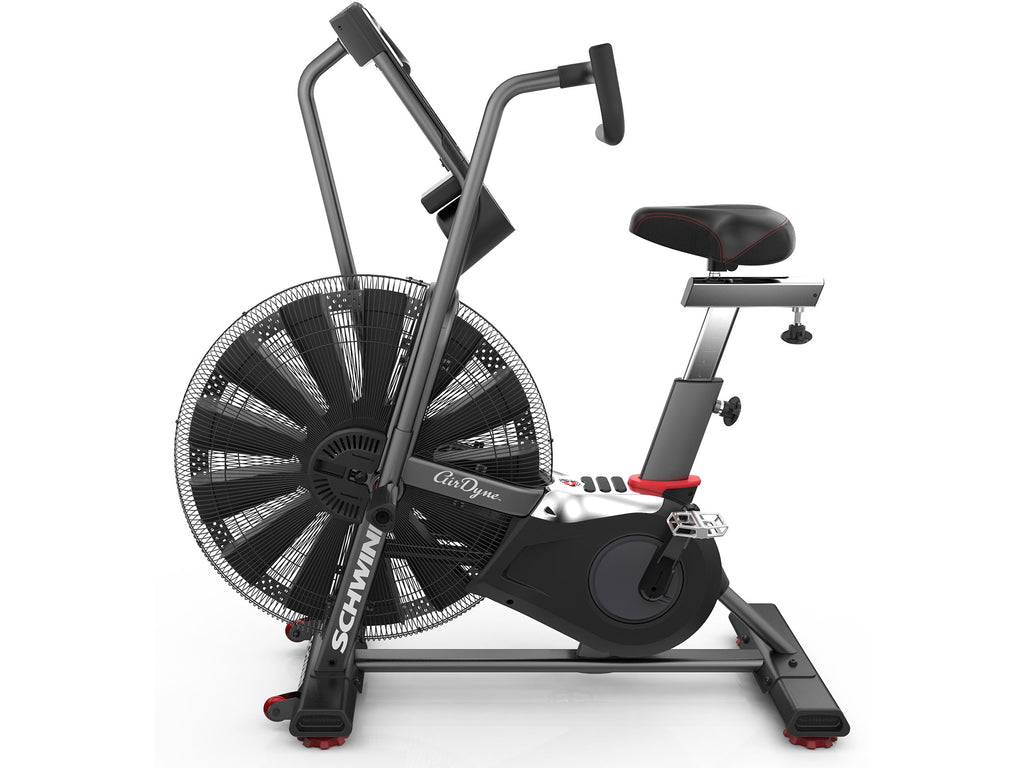 Schwinn Airdyne AD7 Upright Exercise Bike Side