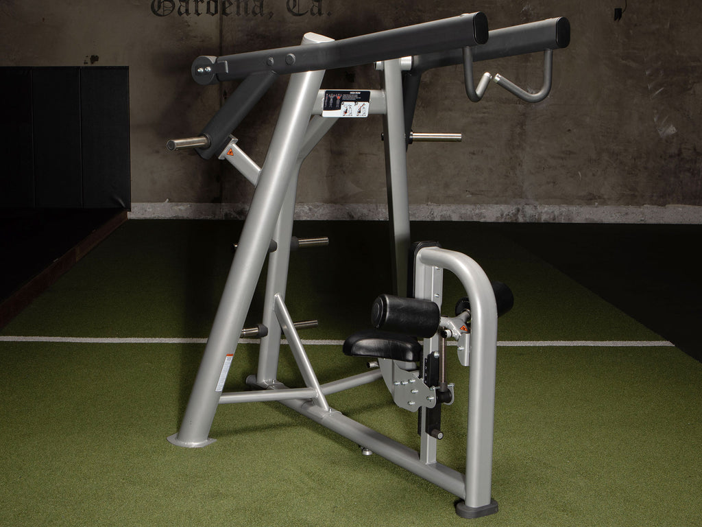 Sportgear Plate Loaded High Row in the Global Fitness Gym - Left View