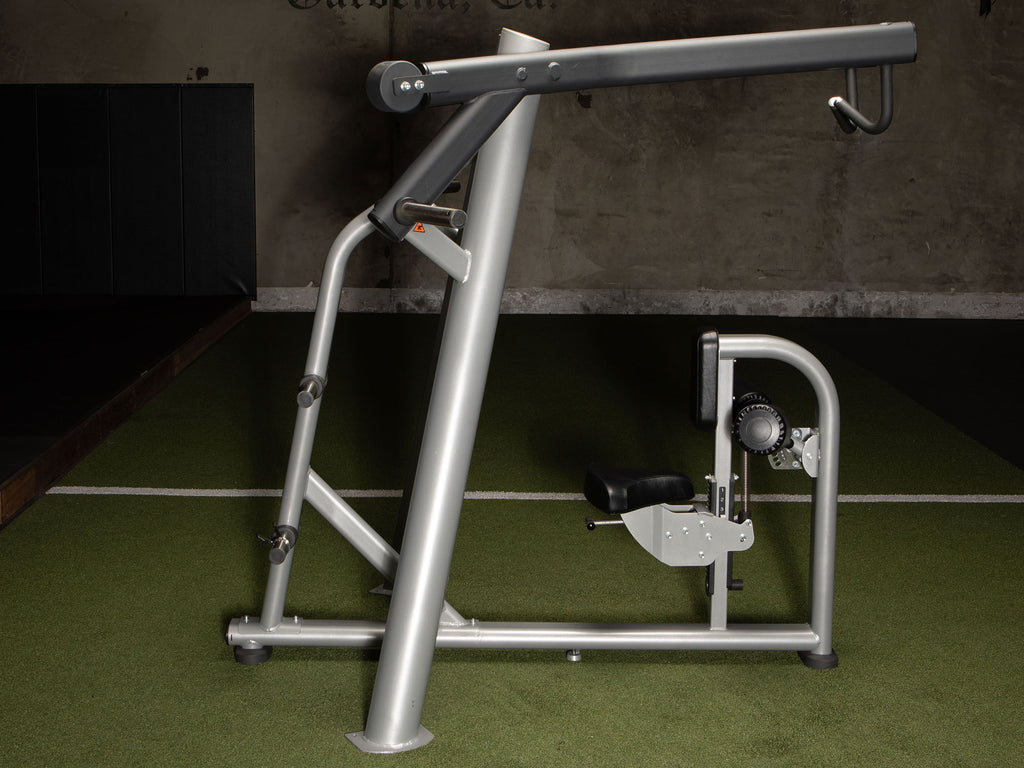 Sportgear Plate Loaded High Row in the Global Fitness Gym - Side View