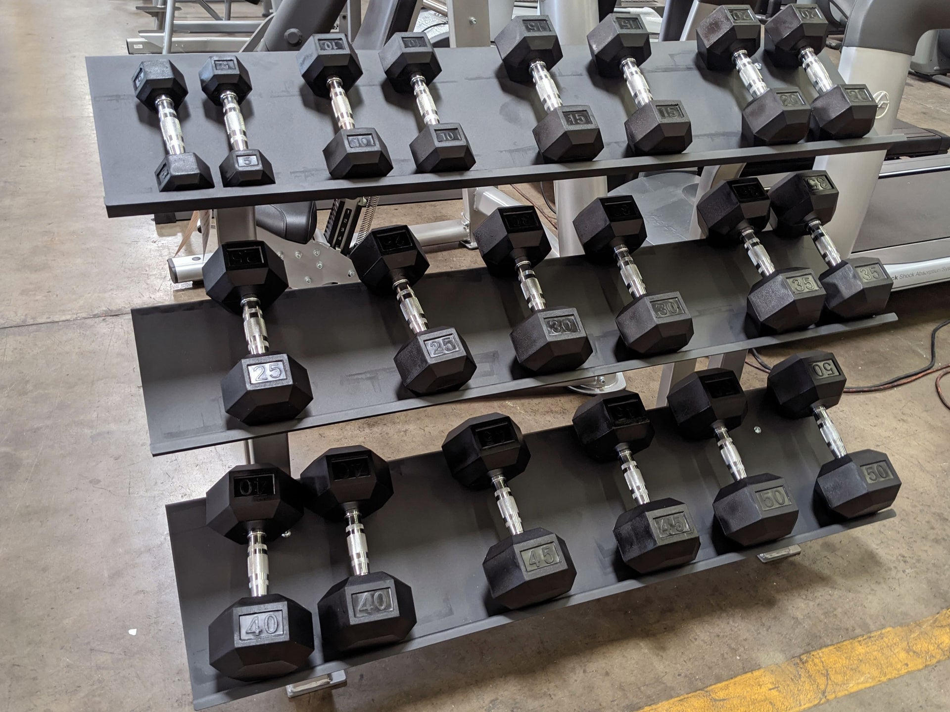Rubber Hex Dumbbell Lbs Weight Yes4All Rubber Hex Dumbbell