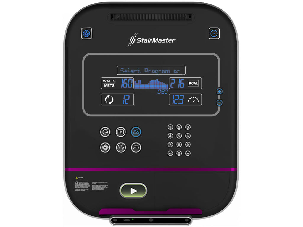 StairMaster 8 Series Gauntlet LCD Display