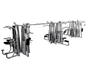 Factory photo of a Refurbished Precor Icarian 12 stack Multi Station
