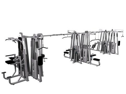 Factory photo of a Used Precor Icarian 12 stack Multi Station