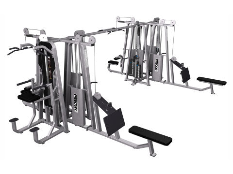 Factory photo of a Refurbished Precor Icarian 8 stack Multi Station
