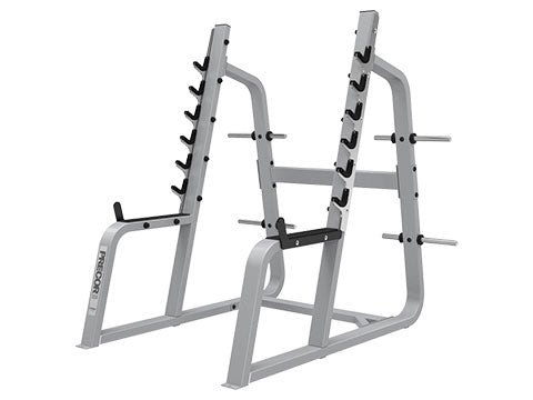Factory photo of a Used Precor Icarian Squat Rack