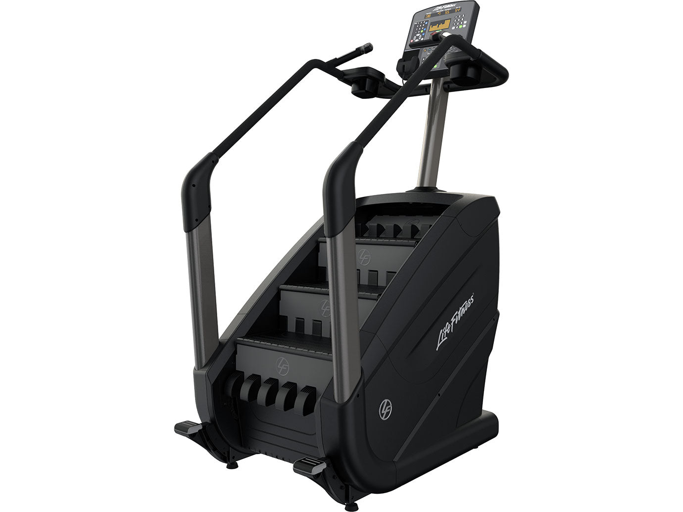 Factory photo of a Refurbished Life Fitness CLPM Integrity Series PowerMill Climber
