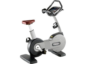 Factory photo of a Refurbished Technogym Excite 700 Upright Bike with TV