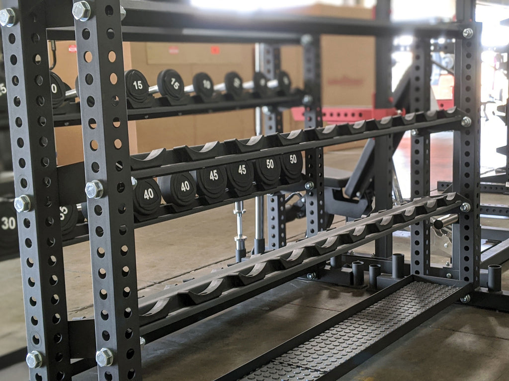 Sportgear 4 Tier Universal Storage Rack | Gym Free Weight Storage Rack