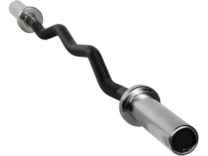 Stock Image of a New Sportgear 47 Inch Olympic EZ Curl Bar