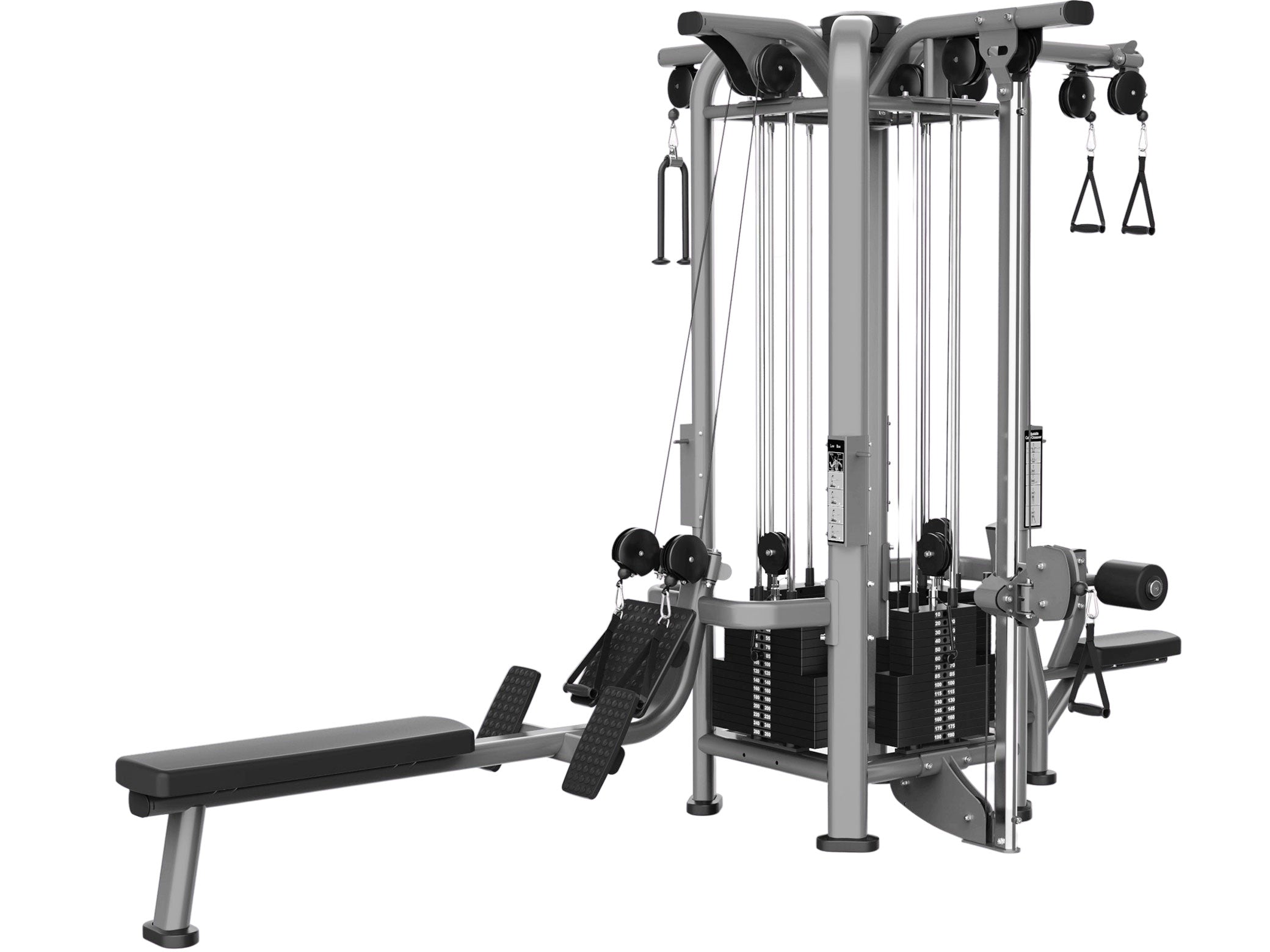 Silver Sportgear Commercial 4-Stack Jungle Gym - SP-183