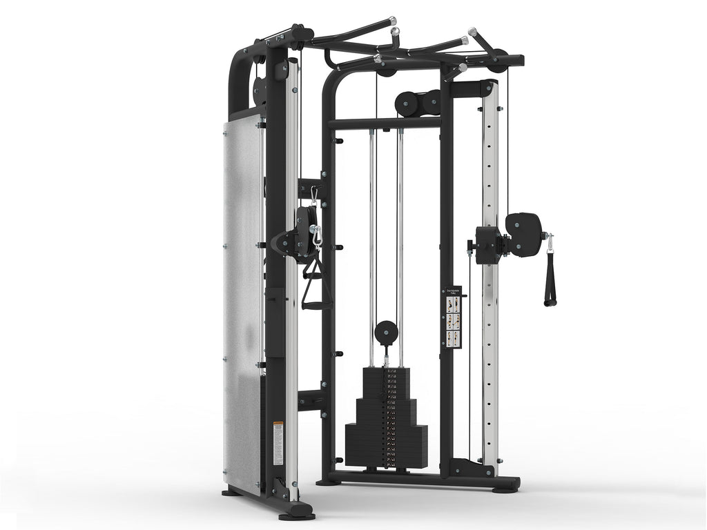 Sportgear Dual Adjustable Pulley Functional Trainer Side Angle