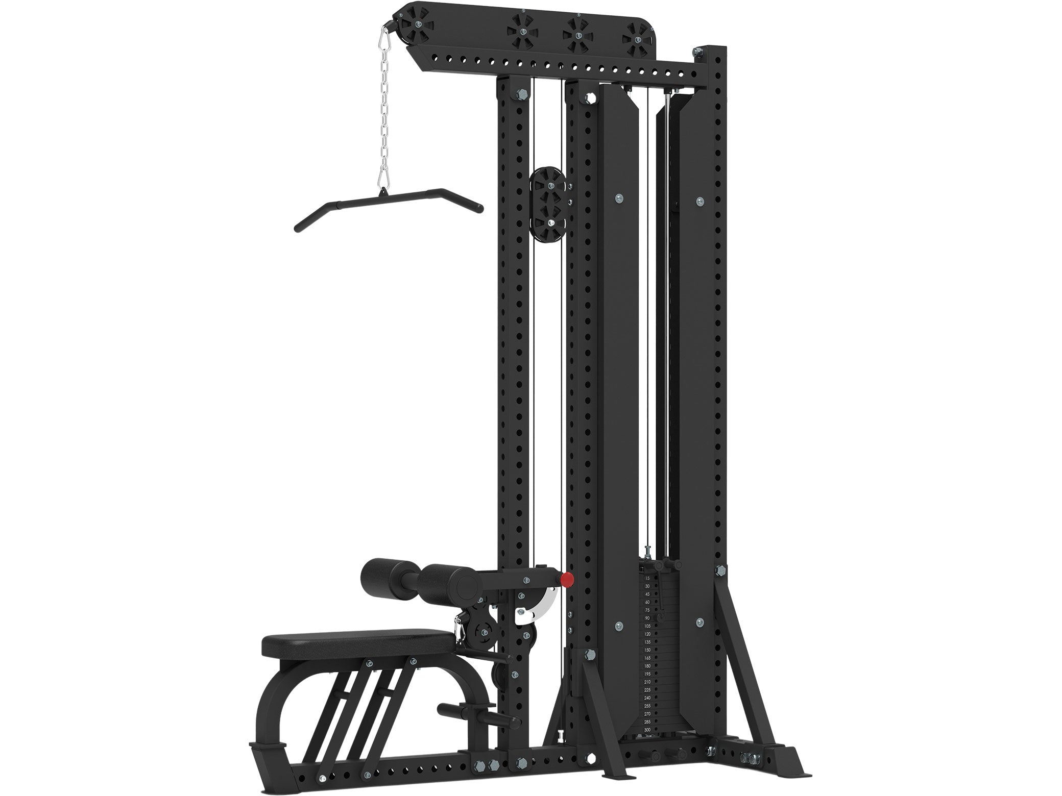 Body-Solid GLM85B Lat Pulldown Low Row Machine - Strength Warehouse USA