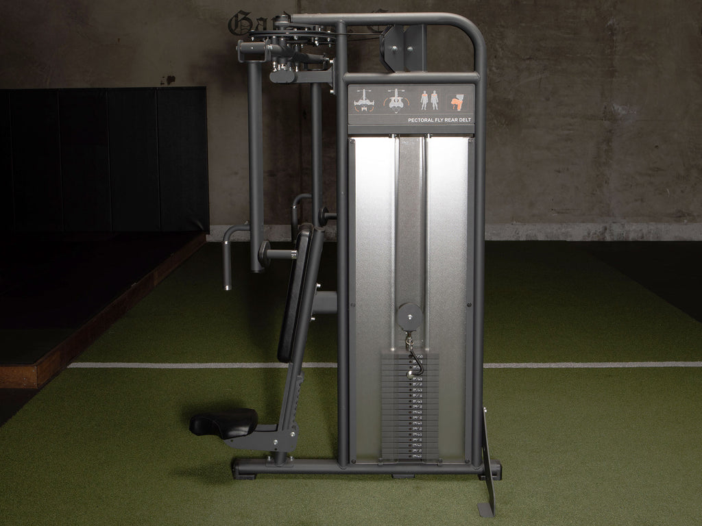 Sportgear Pec Fly and Rear Delt in the Global Fitness Studio - Side View