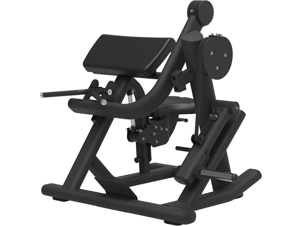 Black Sportgear Plate Loaded Biceps Curl
