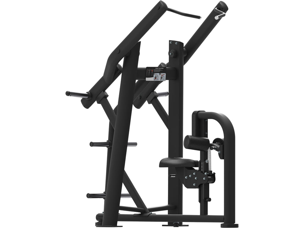Black Sportgear Plate Loaded Front Pulldown