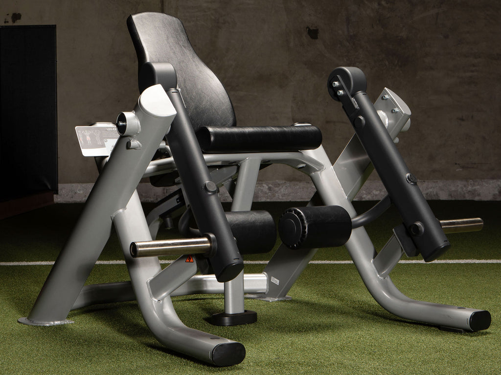 Sportgear Plate Loaded Leg Extension in the Global Fitness Gym - Left