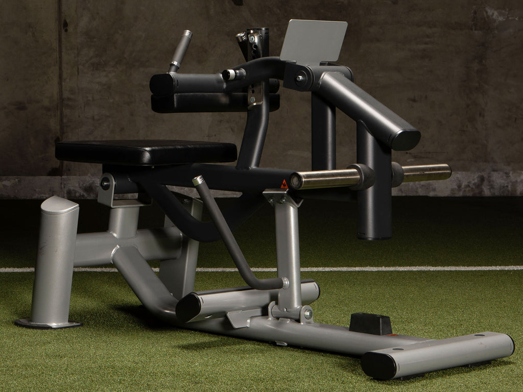 Sportgear Plate Loaded Seated Calf Raise in the Global Fitness Gym - Right