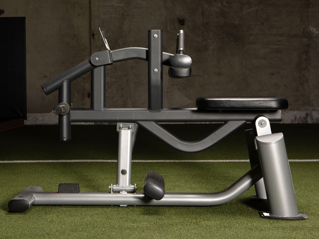 Sportgear Plate Loaded Seated Calf Raise in the Global Fitness Gym - Side