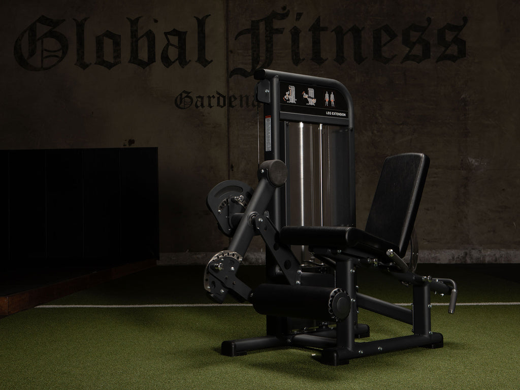 Sportgear Prone Leg Curl and Leg Extension Combo - Seat Up in the Gym