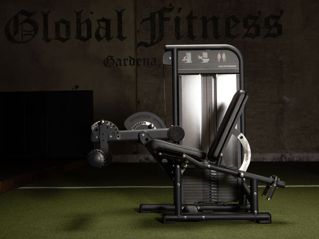 Sportgear Prone Leg Curl and Leg Extension Combo - Seat Up In the Gym