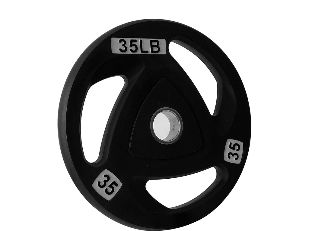 Sportgear 34 LB Olympic Grip Plate - Angle