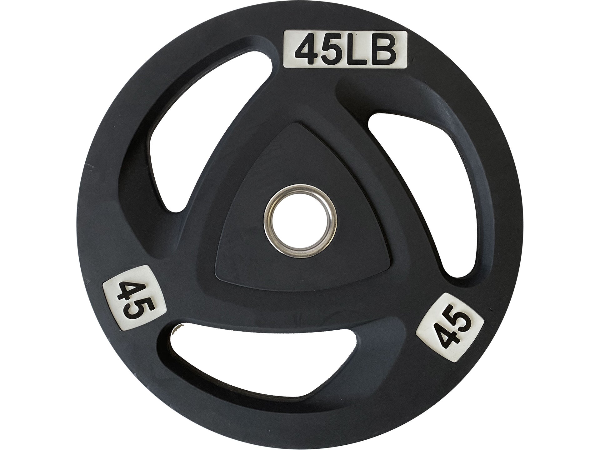 Sportgear 45 LB Urethane Olympic Grip Plate with 2-Inch Bore