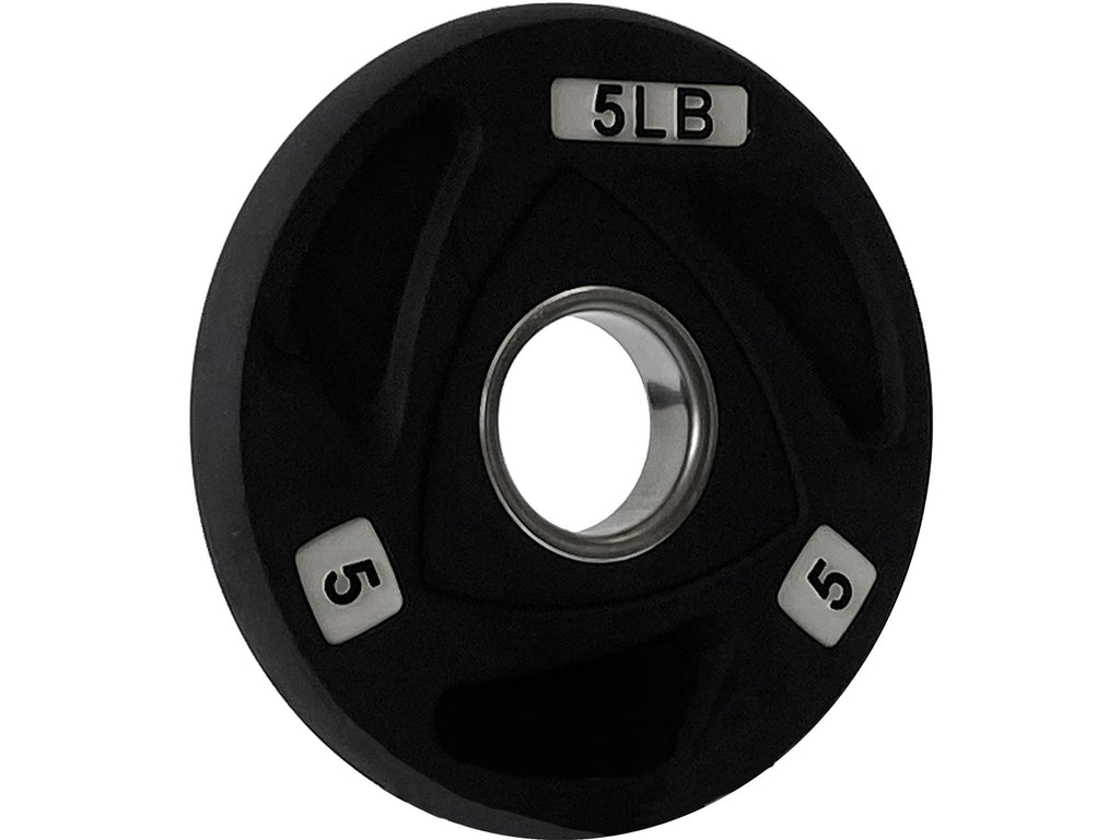 Sportgear 5 LB Olympic Grip Plate - Angle