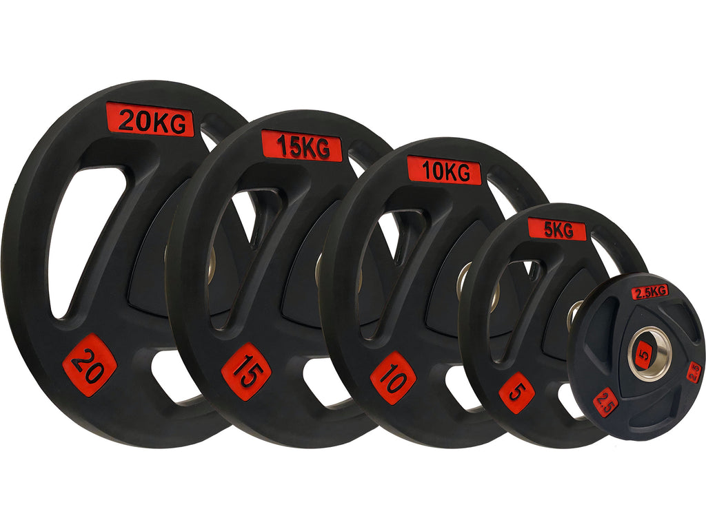 Sportgear Urethane Olympic Grip Plate Kilo Set