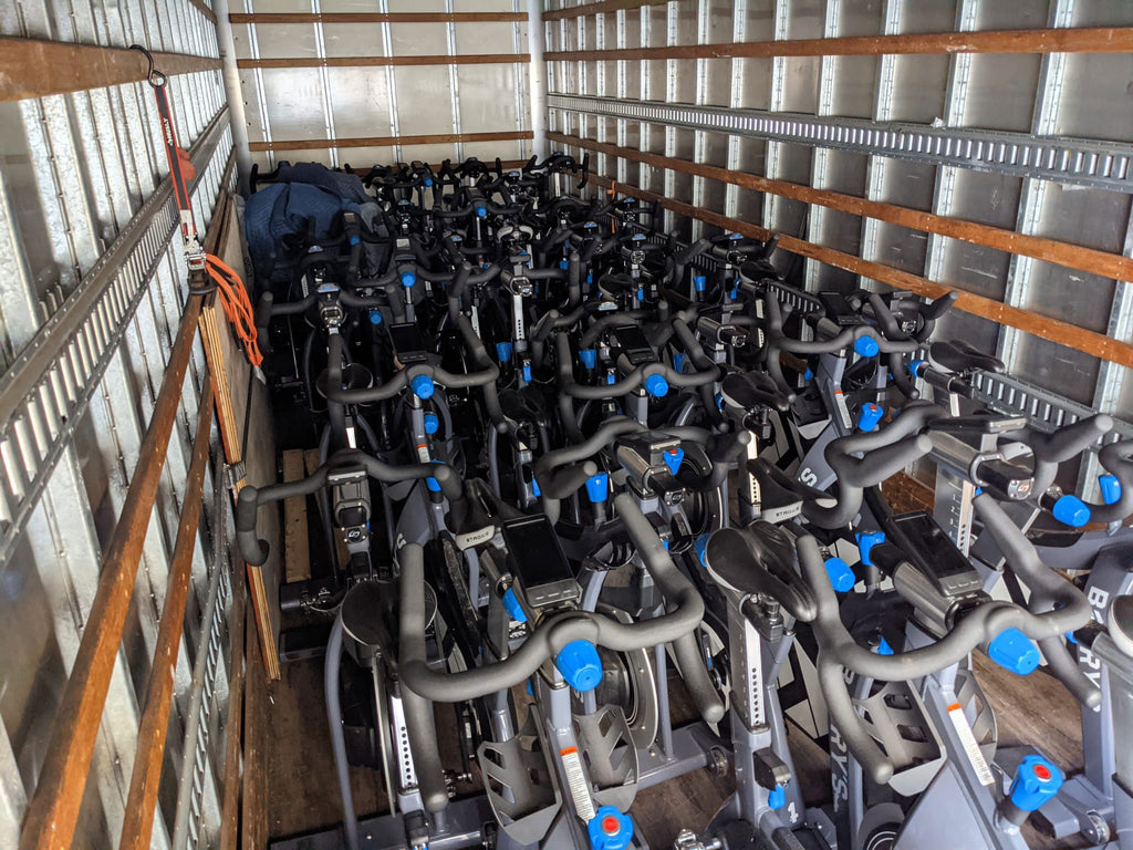 Used Stages SC3.20 Indoor Cycle - EcoSCRN display