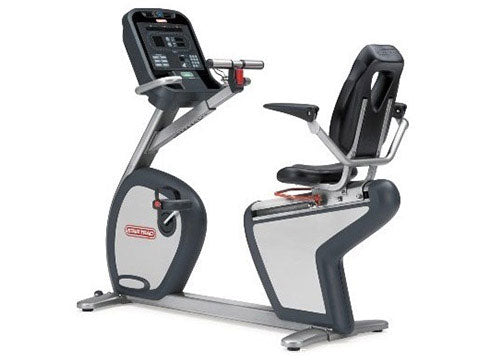 Factory photo of a Used Star Trac E Series Recumbent Bike Generation 1