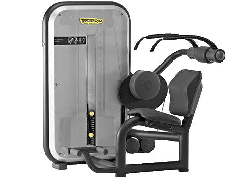 Factory photo of a Used Technogym Element Abdominal Crunch