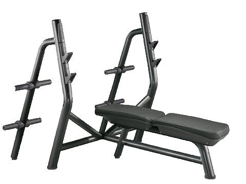 Factory photo of a Refurbished Technogym Element Olympic Flat Bench