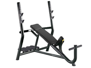 Factory photo of a Refurbished Technogym Element Olympic Incline Bench