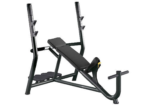 Factory photo of a Used Technogym Element Olympic Incline Bench