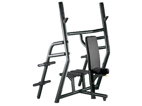 Factory photo of a Used Technogym Element Olympic Military Bench