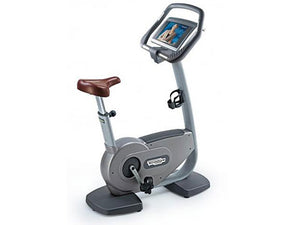 Factory photo of a Refurbished Technogym Excite 700IP Upright Bike with Wellness TV
