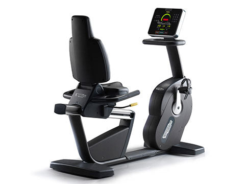 Factory photo of a Refurbished Technogym Excite Recline Forma Recumbent Bike