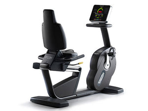 Factory photo of a Used Technogym Excite Recline Forma Recumbent Bike