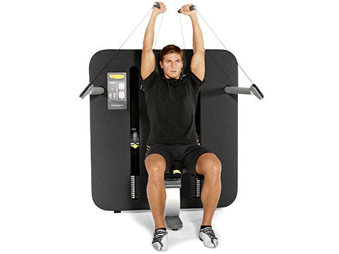 Factory photo of a Used Technogym Kinesis Overhead Press Station